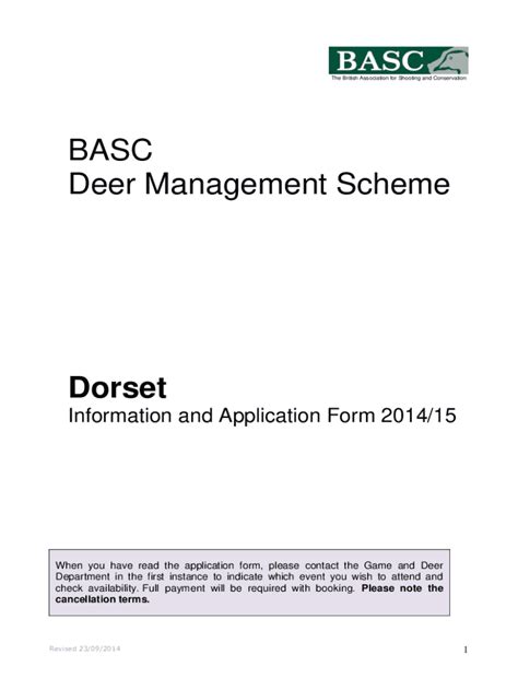 Deer Management Certificate Assessments